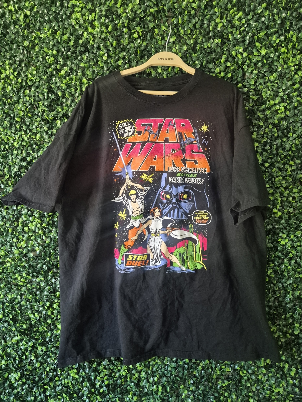 MAD Engine Star Wars Graphic Tee - Black with Multicolor Print